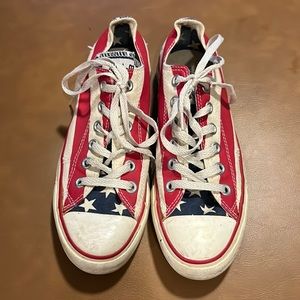 Converse special edition American flag low Chuck Taylor all stars samples